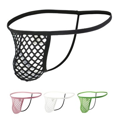 Hot Nights Herren G-Strings atmungsaktiver Stoff bequemes Design Mesh Material
