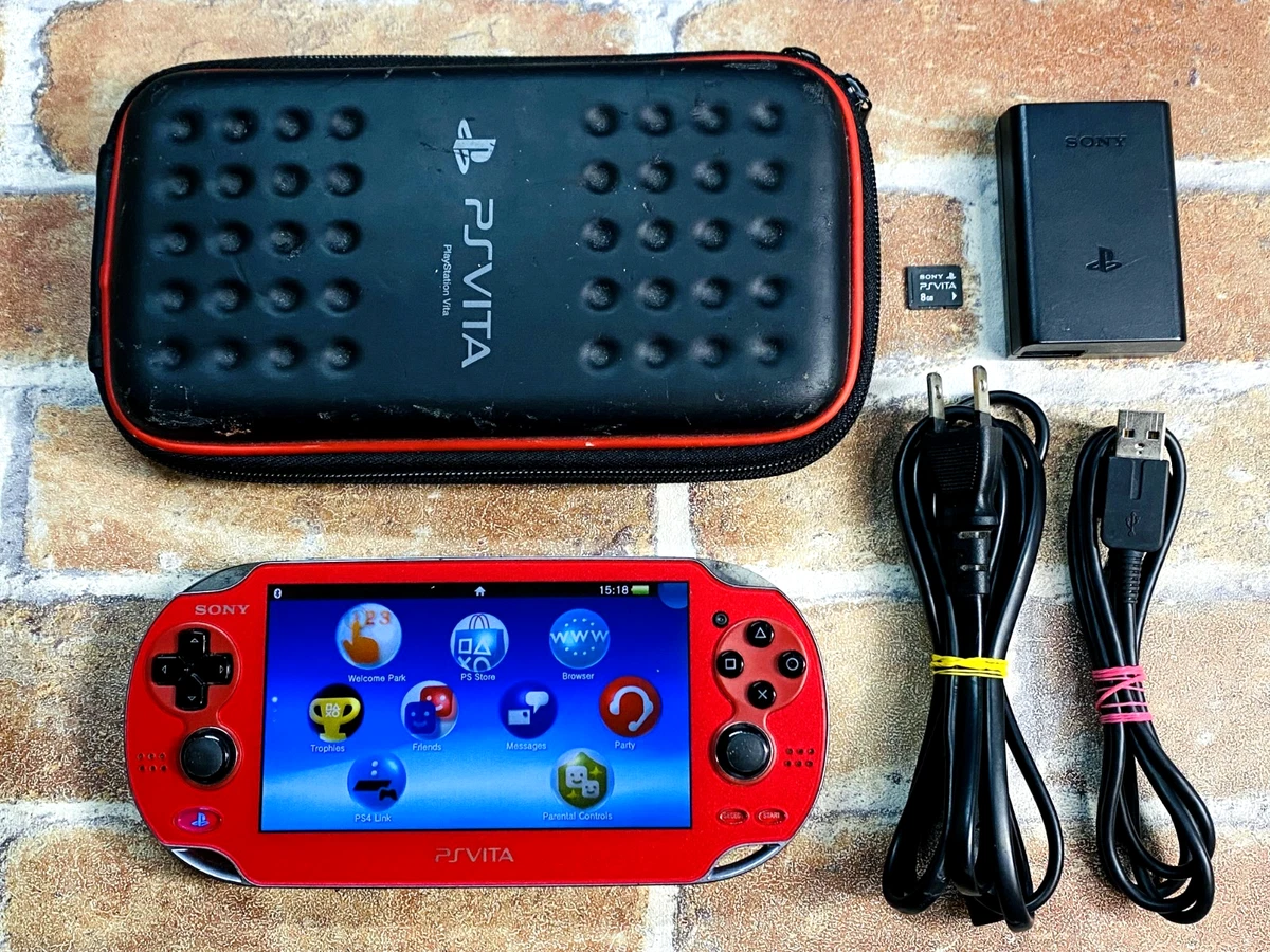 Sony PlayStation Vita Red Consoles for sale | eBay