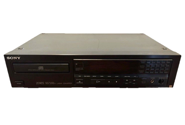 SONY CDP-209ES Compact Disc CD Player High Density Linear