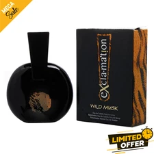 EXCLAMATION WILD MUSK BY COTY 3.4 FL.OZ. EDT SPRAY FOR WOMEN