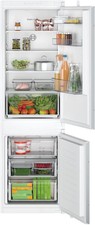 Image of BOSCH Series 2 KIN86NSE0G Integrated 60/40 Fridge Freezer - Sliding Hinge