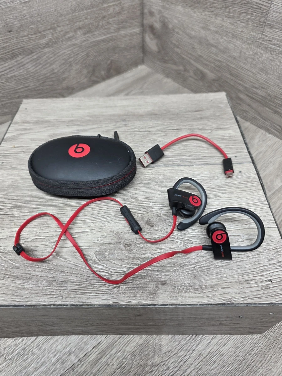 Beats by Dr. Dre Powerbeats2 Red Headphones for Sale - eBay