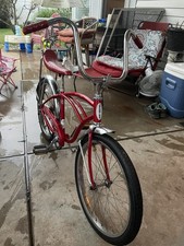 Schwinn Sting-Ray Red Chrome Vintage Complete...