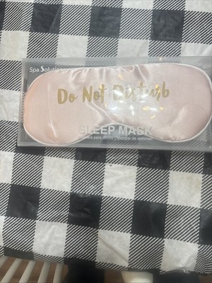Spa Solutions Do Not Disturb Sleep Mask