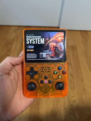 R36S R40S PRO Handheld Console 3.5 Inch IPS Screen Open Source Linux Portable