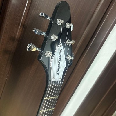 Flying V PlayTech Electric Guitar Black | eBay