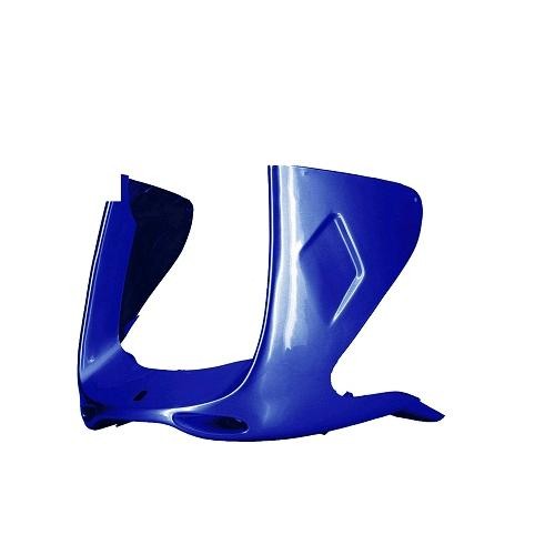 Tablier avant inférieur bleu métal pour MBK Nitro et Yamaha Aerox