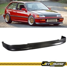 Fits 90-91 Honda Civic 34 Door Cs Style Front Bumper Lip Spoiler Body Kit Pu