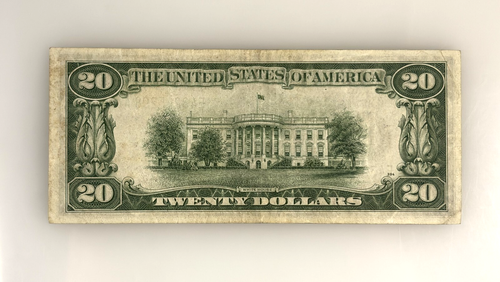 1934 Series A $20 Dollar Bill Note US Federal Reserve Bank of Richmond - Picture 2 of 5