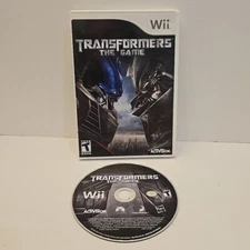 Transformers the Game Nintendo Wii No Manual