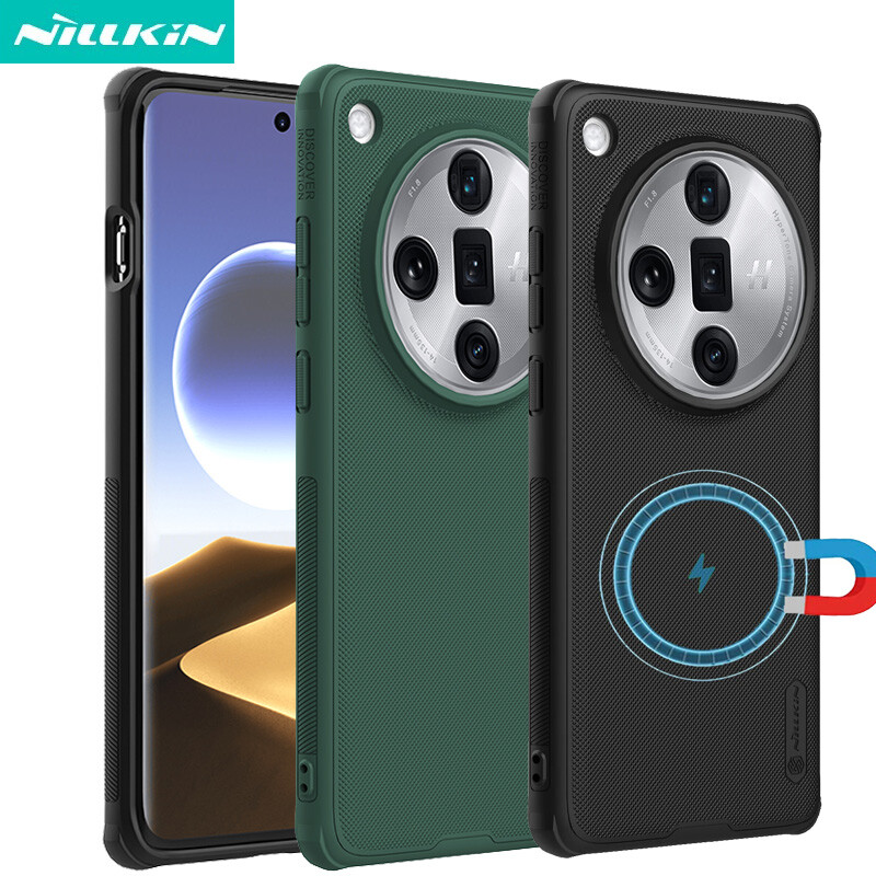 NILLKIN Magnetic Super Frosted shockproof Back Case For Oppo Find X7 Ultra 6.82
