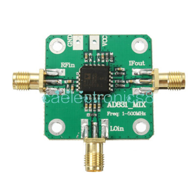 0.1-500MHz AD831 High Frequency RF Mixer Drive Amplifier Module Radio Converter