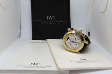 IWC DESTRIERO SCAFUSIA 18K GOLD REF 1868 MINUTE REPEATER CHRONOGRAPH TOURBILLON! 2