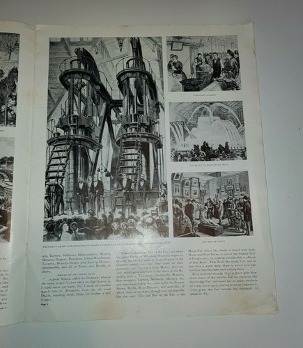 Vintage 1939 NY Worlds Fair FAIRS MAGAZINE Travelers Insurance Giveaway - Picture 2 of 4