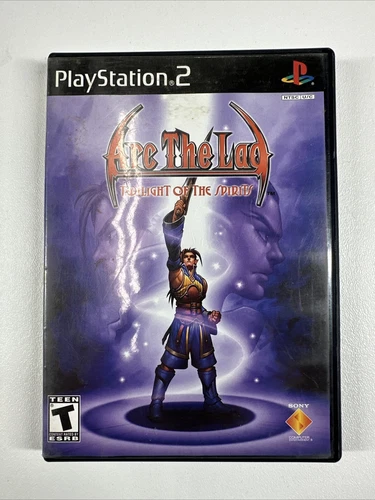 Arc the Lad: Twilight of the Spirits (PlayStation 2 PS2) Complete w/Manual