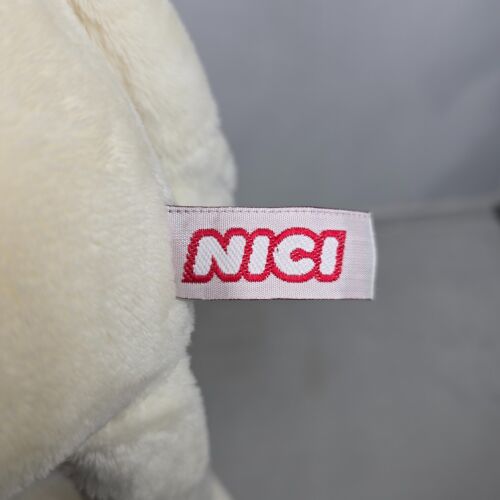 NICI Germany - The White Lion - Ultra Rare Soft Plush Beanie Toy Floppy 11" HTF - Picture 6 of 9