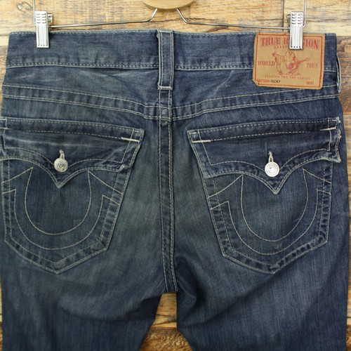 True religion ricky relaxed straight jeans Size 34x30 - Picture 3 of 10