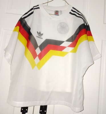 Adidas Germany Germany 1988 Retro German Football Shirt Adidas