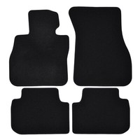 Velour FußMatten Automatten FüR Bmw 1Er F40 2019-2024 4-Tlg Schwarz