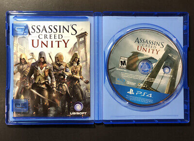 Kit assassins creed unity jogo ps4 bandeira cd caixinha de musica