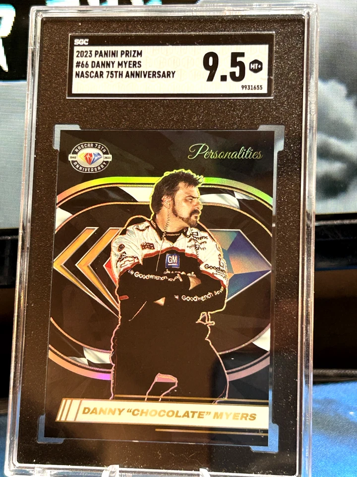 1997 Fleer Dale Earndardt SR/2023 Prizm Danny Chocolate Myers Bundle SGC 8.5-9.5 - Image 4 of 4