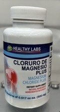 Cloruro de Magnesio Magnesium Chloride 500mg 90 Capsulas high absorption Mgc12