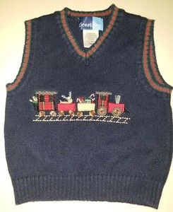 boys christmas vest
