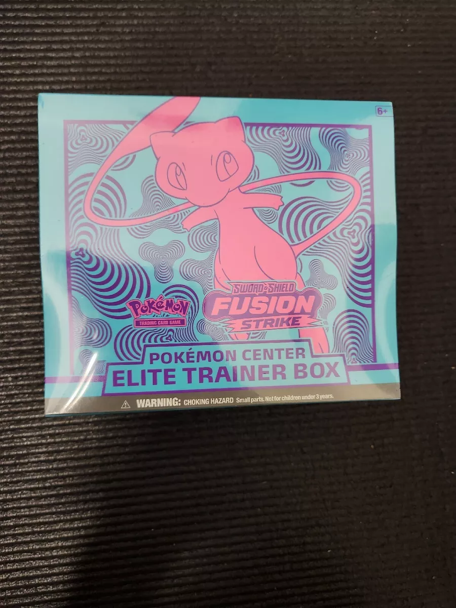 Pokémon TCG: Sword & Shield-Fusion Strike (Pokémon Center Exclusive) Elite  Trainer Box 