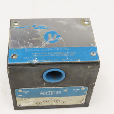 Vickers DG4S4-012C-50 5/3 Position Valve Body Only No Spool Or Coils