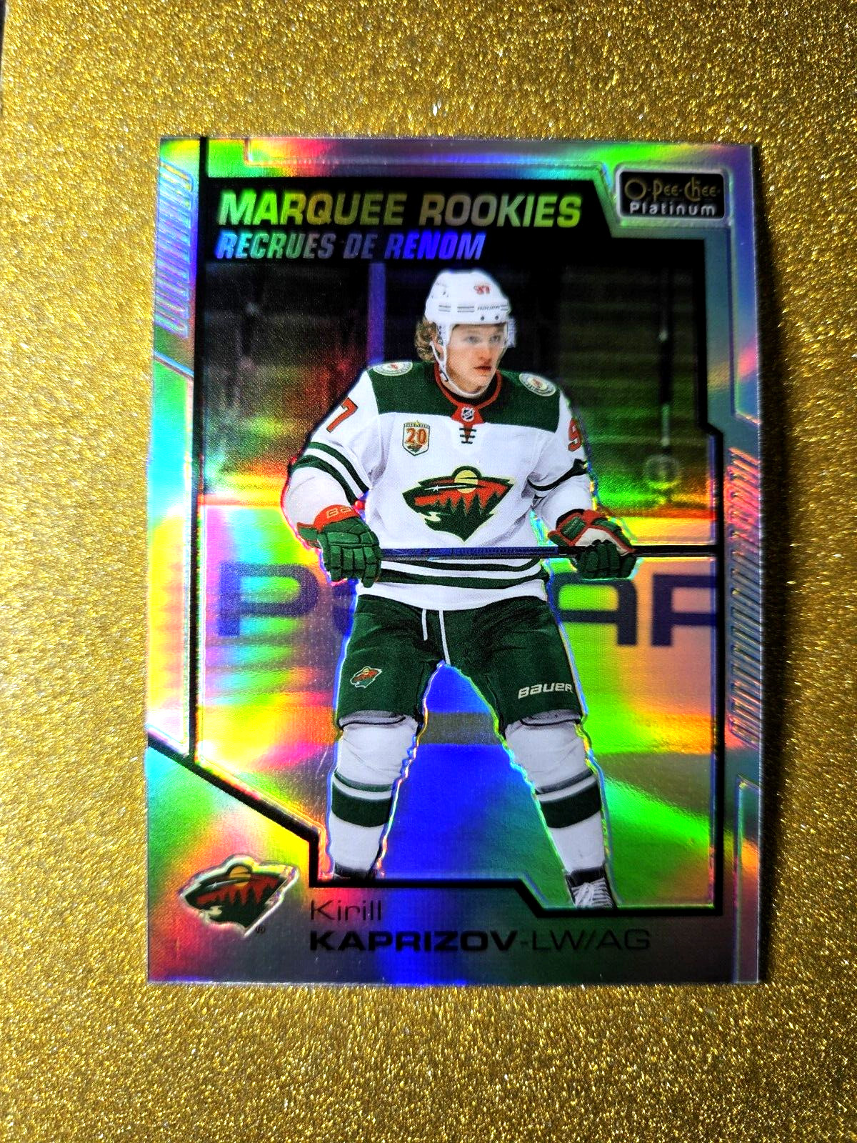 2020-21 O-Pee-Chee Platinum KIRILL KAPRIZOV Marquee Rookie Rainbow #200 MINT 💥