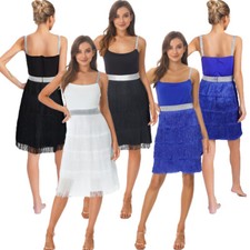 Womens Dancewear Ballroom Skirts Music Festivals Dress Parties Shiny Club Party