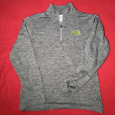 Rivalry threads NDSU 1/4 Zip Gray Pullover North Dakota State Bison | Small