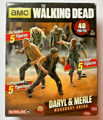 McFarlane Toys - Daryl & Merle AMC Walking Dead figures set complete 2015 VG-EX!