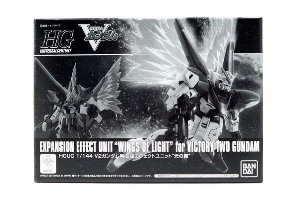 (未使用･未開封品)HGUC 1/144 V2ガンダム用拡張エフェクトユニット"光の翼" BANDAI HGUC 1/144 EXPANSION EFFECT UNIT WINGS of LIGHT for V2