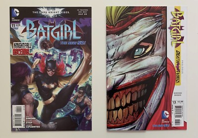 Batgirl #11 & #13 (DC 2012) 2 x VF/NM & NM condition issues.