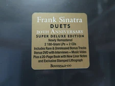 Frank Sinatra Duets 20th Anniversary Super Deluxe Box Set 2 Vinyl LPS 2CDS 1DVD 