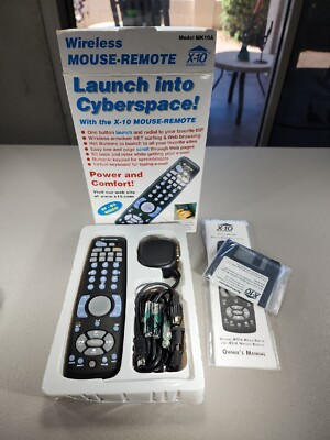 New X-10 Wireless Mouse Remote MK19A Home Automation TV PC Computer Controller
