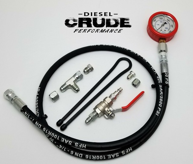 International DT466E DT530 Hpop Test Tool Kit, High Pressure Oil & Air