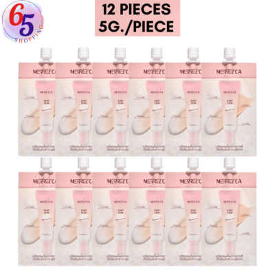 X12 Merrezca Dewy makeup base SPF50 PA+++ 4 in 1 sunscreen primer foundation 5ml