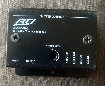 RTI ECB-5 IR Connecting Block Unit ONLY NO POWER SUPPLY OR CABLES