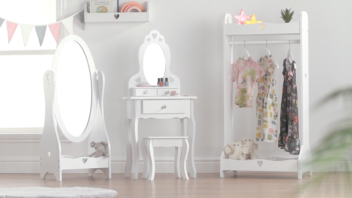 Haus Projekt Girls FULL LENGTH Dress MIRROR Kids Bedroom Free - Main Image