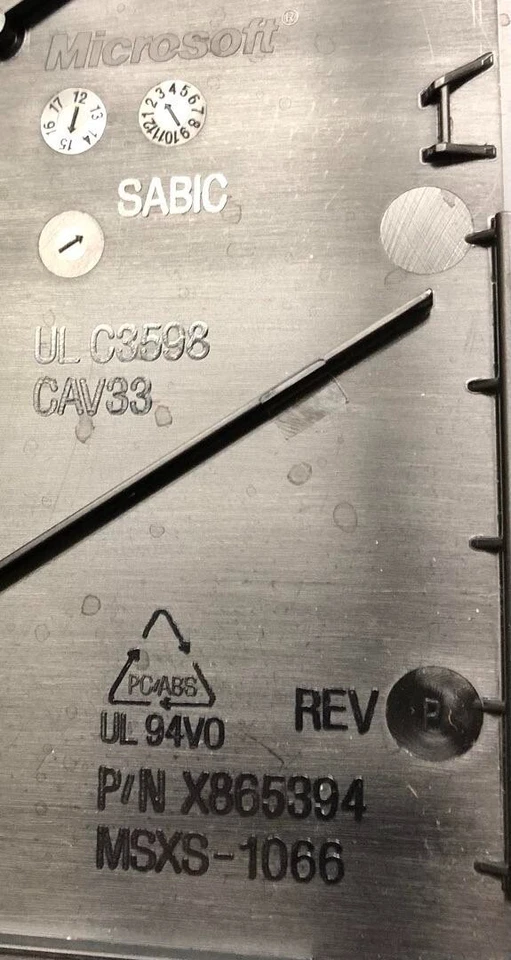 MINT OEM Microsoft Xbox 360E Housing TOP PANEL Shell Case Cover 360 E X865394 - Image 2 of 3