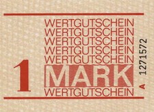 MDI-29 DDR Gef&auml;ngnisgeld 1 Mark (1) (1982-1990)