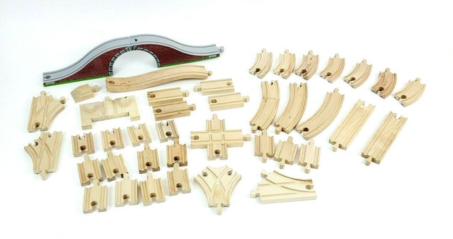 ebay wooden train track