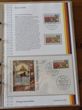 Berlin ETSB 11b / 1985 ERSTTAGS SAMMELBLATT Briefmarken F&uuml;r die Wohlfahrtspflege