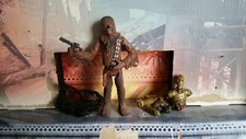 Star Wars Figur C-3PO & Chewbacca C-3P0 Droid Druide Hasbro Vintage Saga Netz