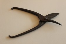 Outils ancien - ancienne Cisaille de forgeron, old tool, art populaire 26 cm 