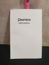 PANTECH SLIDER DUO C810 manual only Read