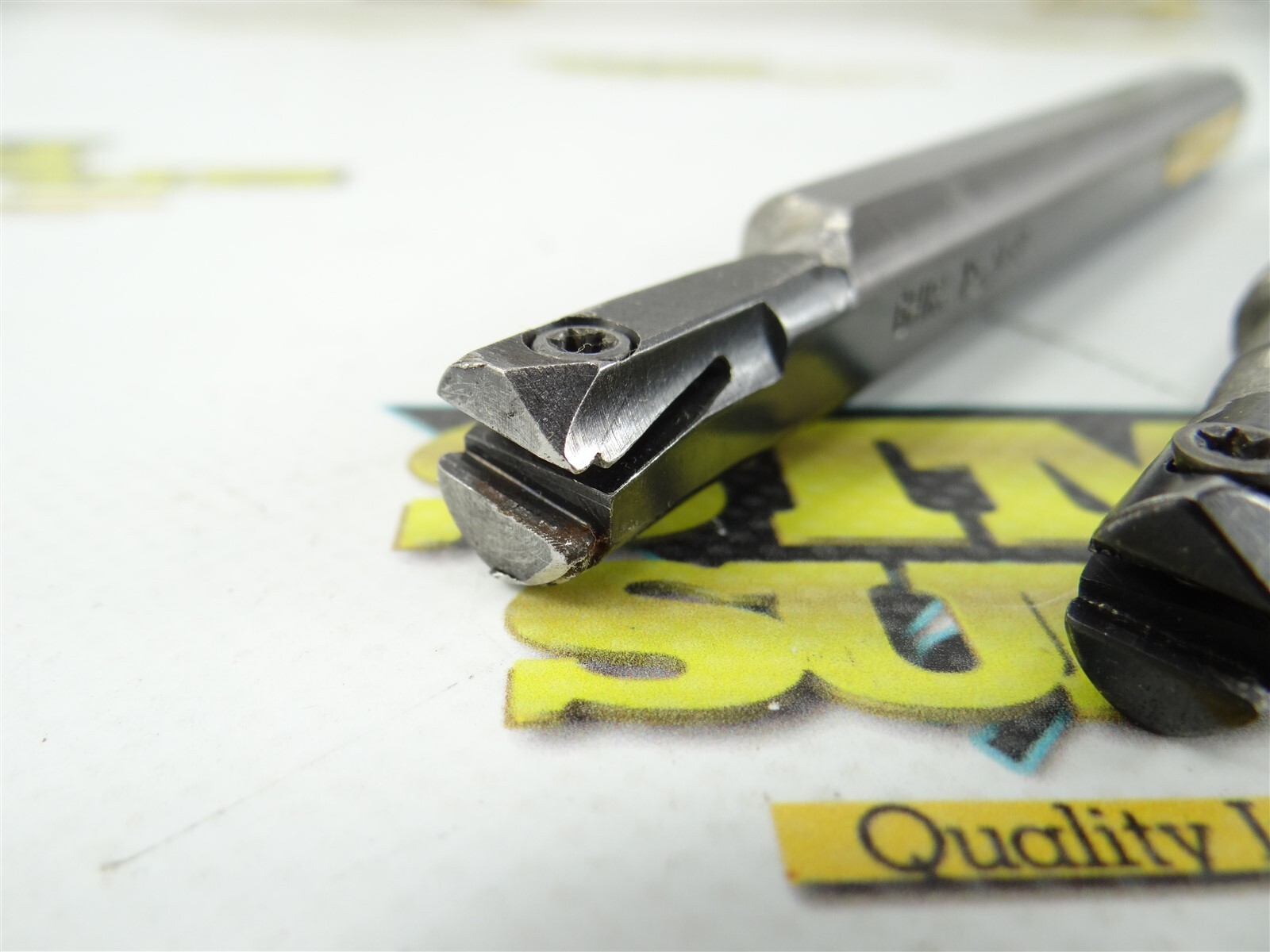 5 INDEXABLE ISCAR GROOVING BARS 1/2" 5/8" & 3/4" SHANKS eBay