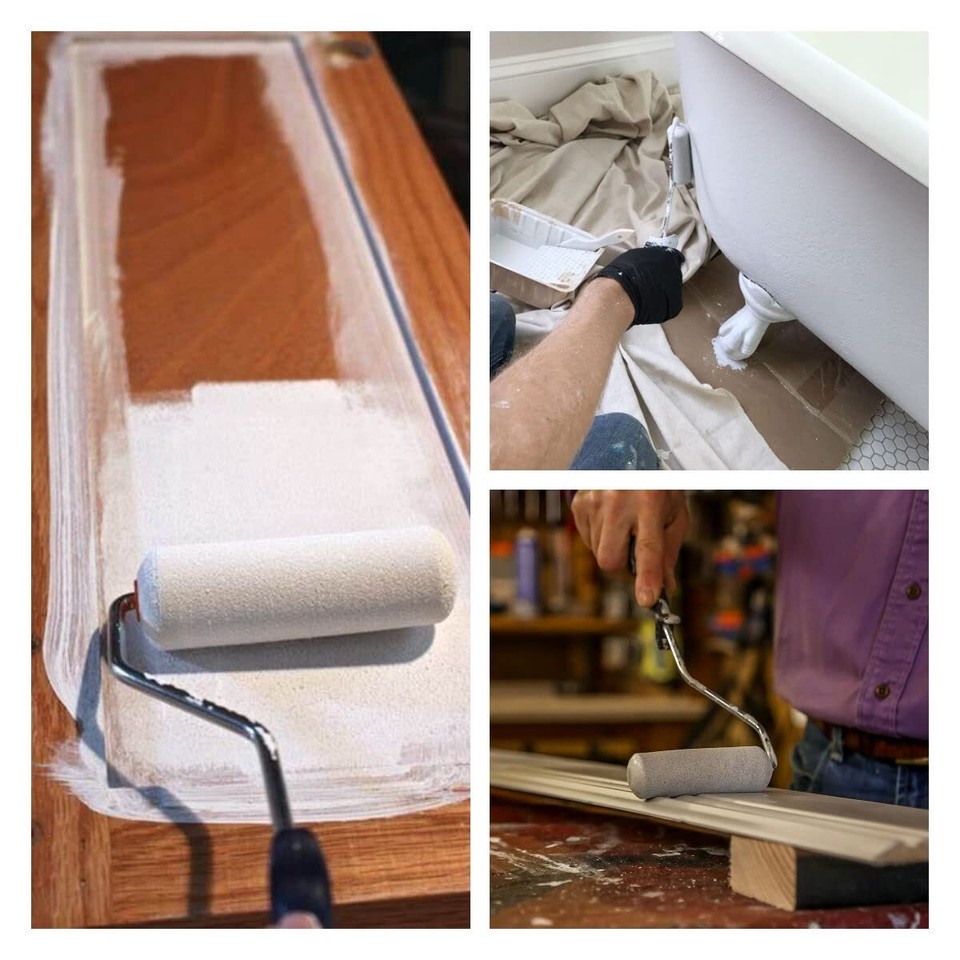 Foam Paint Roller,6 Inch Sponge Mini Refill,High Density Foam Paint